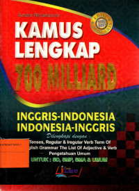 Image of Kamus Lengkap 700 Milliard: Inggris-Indonesia ~ Indonesia-Inggris